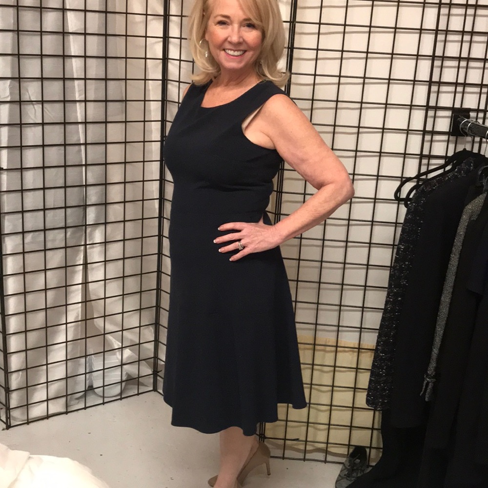 Calvin Klein Little Blue Dress